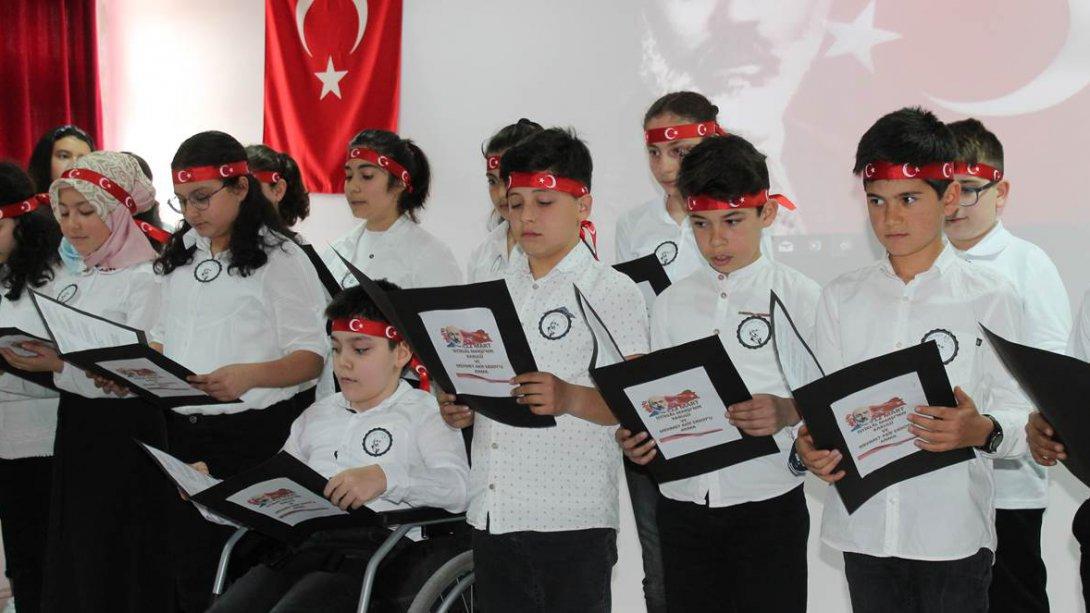 12 Mart İstiklal Marşının Kabulü ve Mehmet Akif Ersoyu Anma Programı 