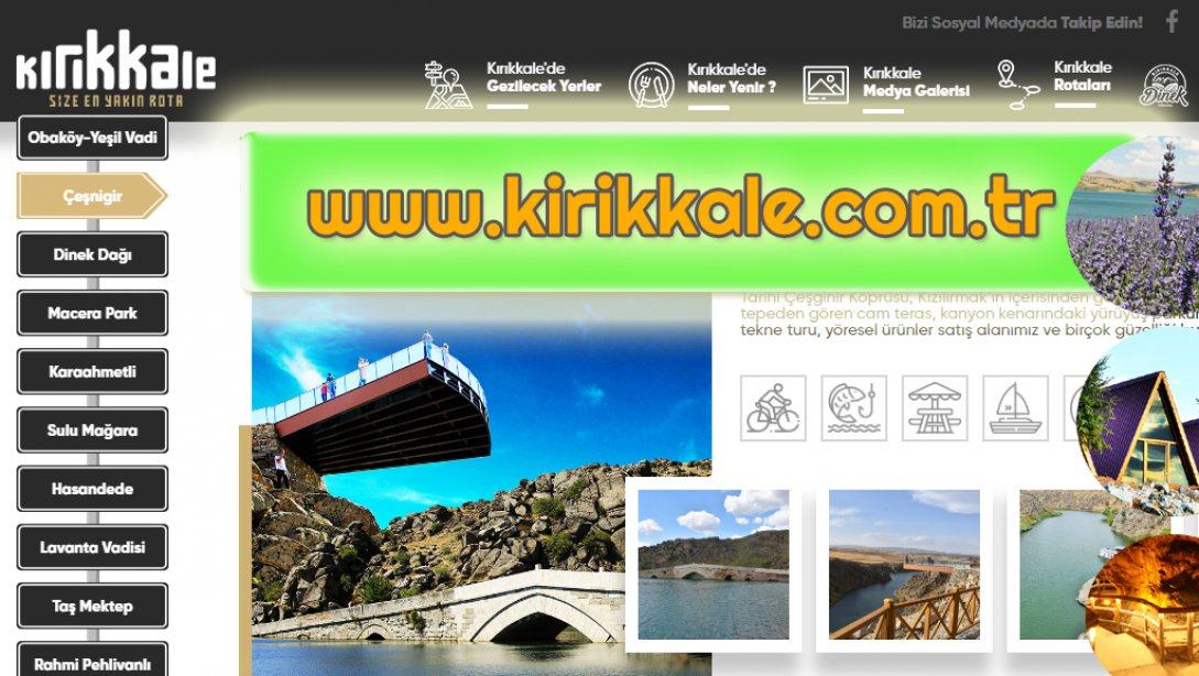 Kırıkkale'yi tanıtan web sitesi erişime açıldı