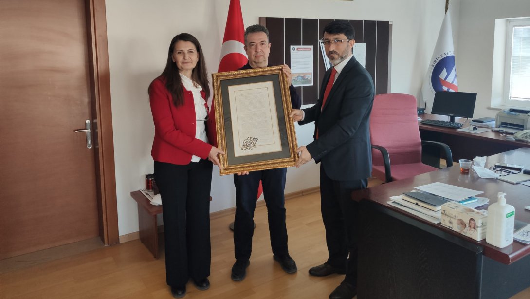 Kırıkkale Üniversitesi Mühendislik ve Mimarlık Fakültesi Dekanına Teşekkür Ziyareti